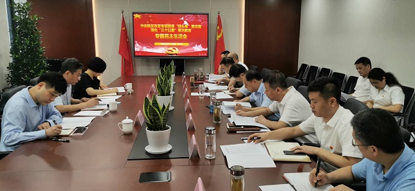 安徽非凡国际地产集团公司党委召开中央脱贫攻坚专项巡视“回头看”整改暨深化“三个以案”警示教育专题民主生活会