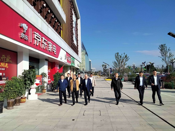 省非凡国际集团公司外部董事调研徽盐地产集团在建项目