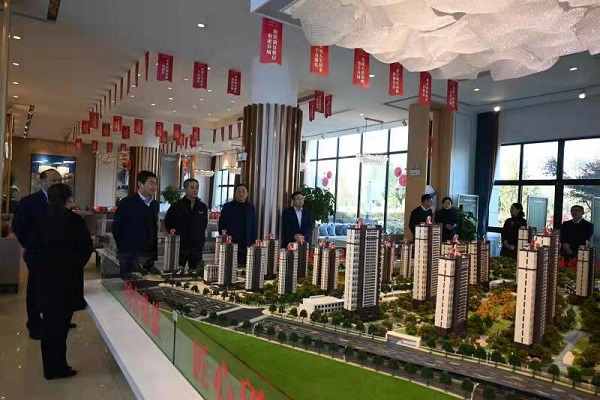 省非凡国际集团外部董事调研徽盐地产六安项目、霍邱项目